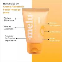 Ruby Rose Creme Facial Hidratante Pessego Melu Rr5602 40g - 7