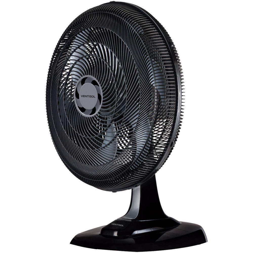 Ventilador Osc Mesa Turbo 6 50cm 6 Pás Preto-Prata 110V - 2