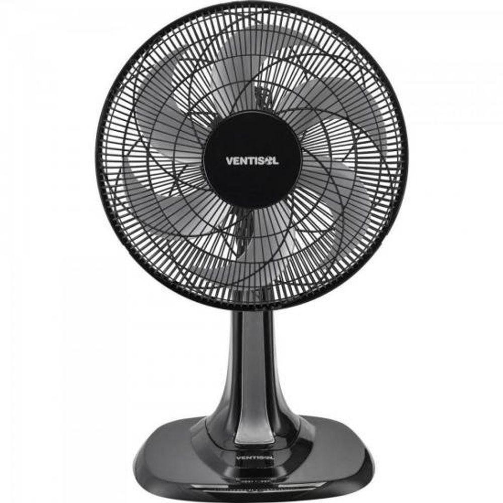 Ventilador De Mesa Ventisol Turbo 6 30cm Preto-cinza 110V - 1