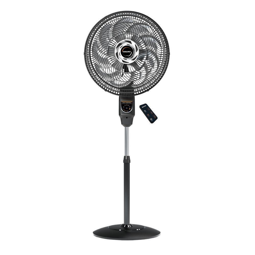 Ventilador De Coluna Mallory Max Control 40cm Preto E Grafite 110V - 1