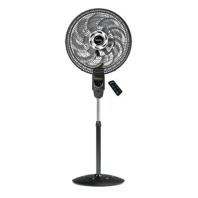 Ventilador de Coluna Mallory 40cm 15 Pás 3 Velocidades Preto e Grafite Max Control 110V