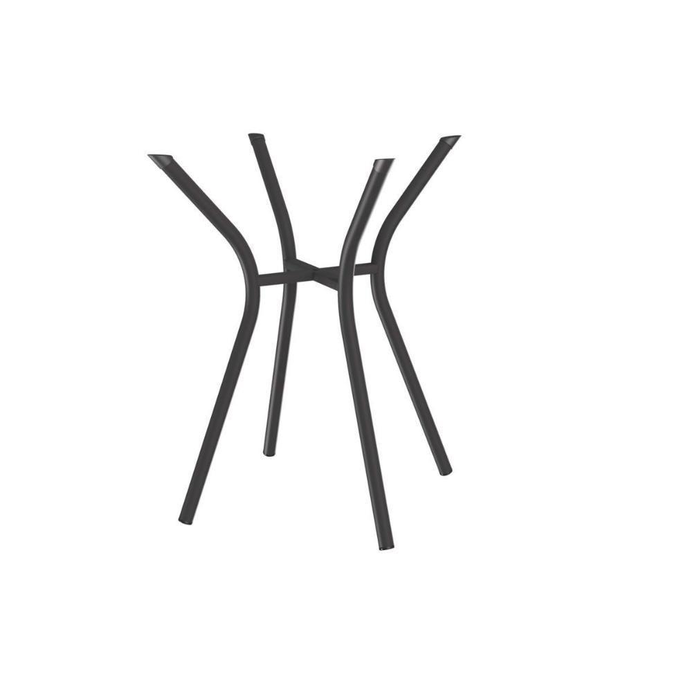 Base Mesa De Jantar Sardenha M086 Aço S- Tampo Preto - Kappesberg - 1