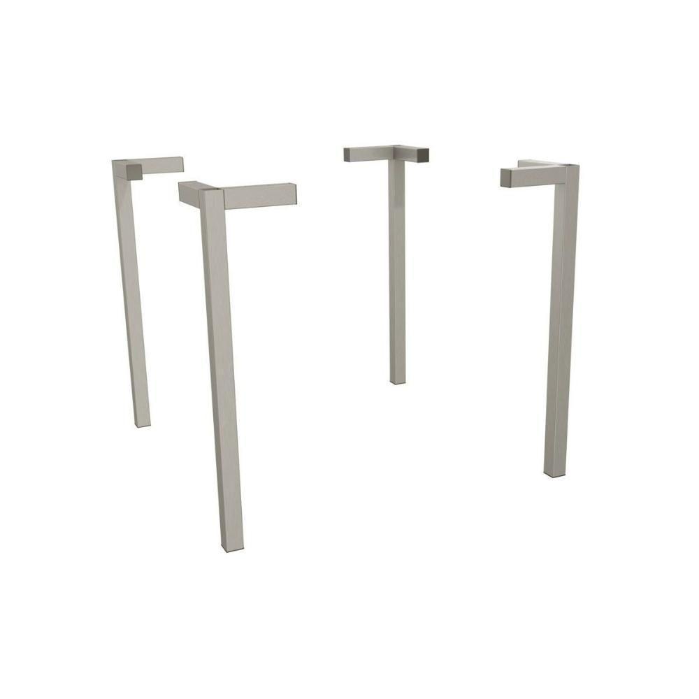 Base Mesa De Jantar Santorini M089 Aço S- Tampo Niquel - Kappesberg - 1