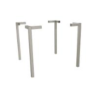 Base Mesa De Jantar Santorini M089 Aço S- Tampo Niquel - Kappesberg - 1