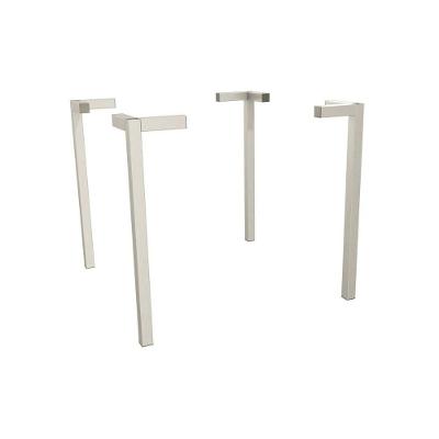 Base Mesa De Jantar Santorini M089 Aço S- Tampo Branco - Kappesberg