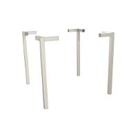 Base Mesa De Jantar Santorini M089 Aço S- Tampo Branco - Kappesberg - 1