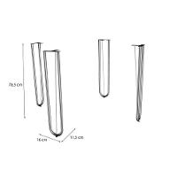 Base Mesa De Jantar Constanza M084 Aço S- Tampo Cromada - Kappesberg - 2