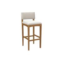 Banqueta Sala De Jantar Noa Madeira Maciça 1bmm008ca 1un Carvalho-linho Bege Caqui - Kappesberg - 1