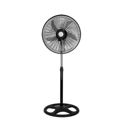 Ventilador De Chão Pedestal Premium 60w Grade De 50 Cm Preto 110V