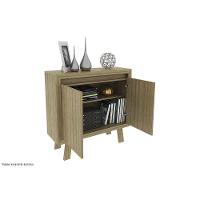 Buffet De Sala Jantar Me4187 C- 2 Portas Amêndoa-branco - Tecno Mobili - 5