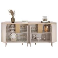 Buffet De Sala Jantar Cleo C- 4 Portas Off White - Dj Móveis - 3