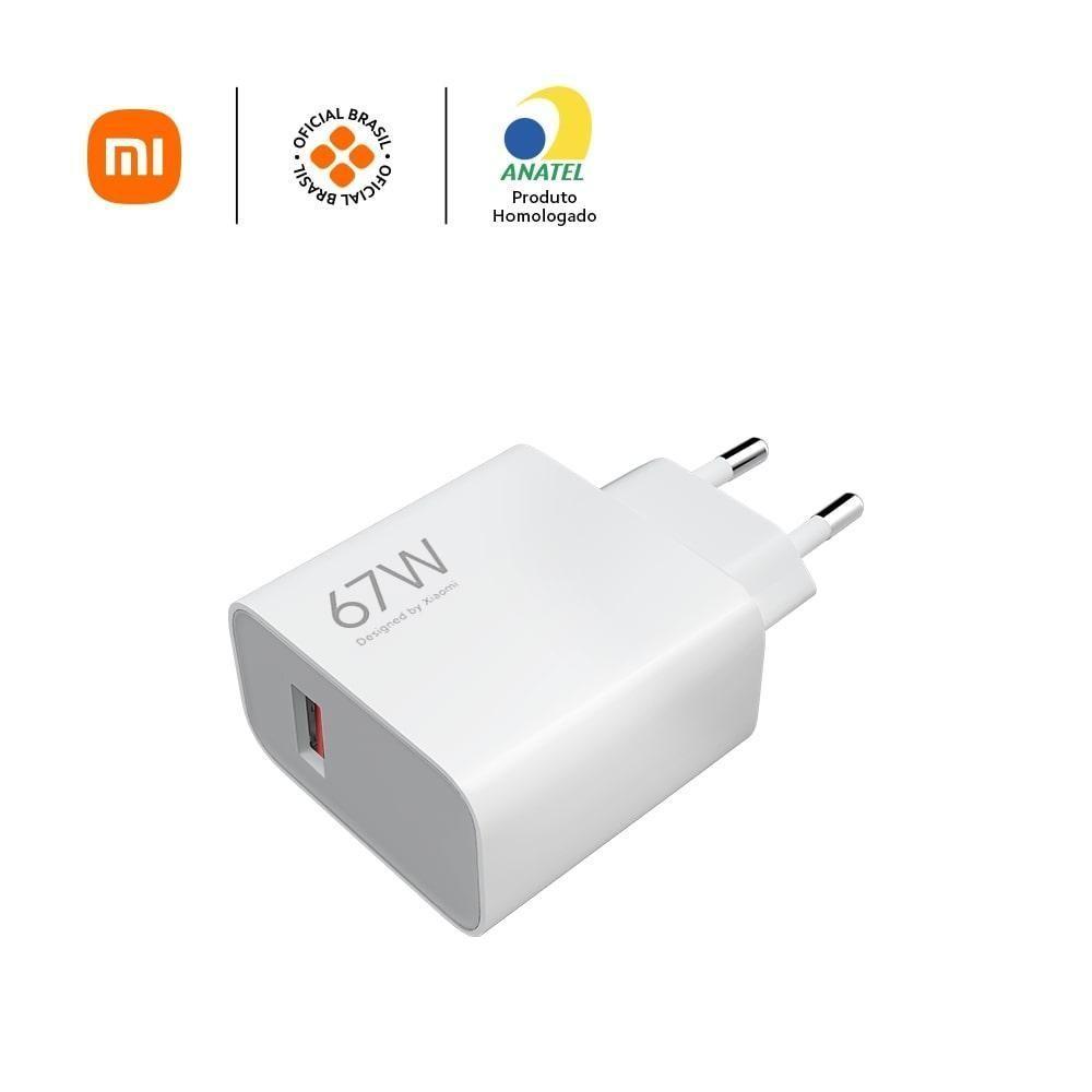 Carregador 67W Com Saída Usb-a Xiaomi Branco - 6