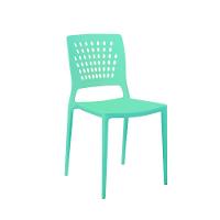 Cadeira Marte Turquesa Pastel Empilhável Em Polipropileno Acrilys - 1