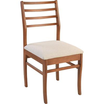 Cadeira Dubai Madeira Maciça Sala Jantar Castanho