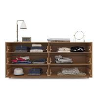 Cômoda Juvenil Lisboa C- 6 Gavetas Branco-verde - Politorno - 3