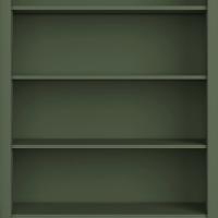 Cristaleira Sala De Jantar 2 Portas Vidro Pés Industrial Dourado Naim I03 Musgo - Lyam Decor - 5