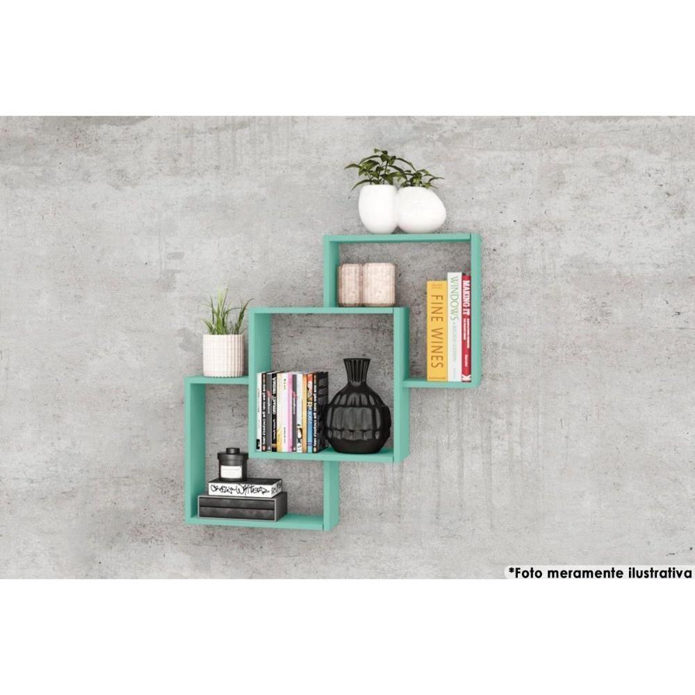 Cubo Decorativo Sala Estar Nicho Am 3080 Rustico - Movelbento - 3