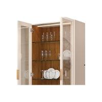 Cristaleira Sala Jantar Olivia C- 2 Portas (2 C- Vidro) 179x80cm Off White-freijó - Dj Móveis - 6