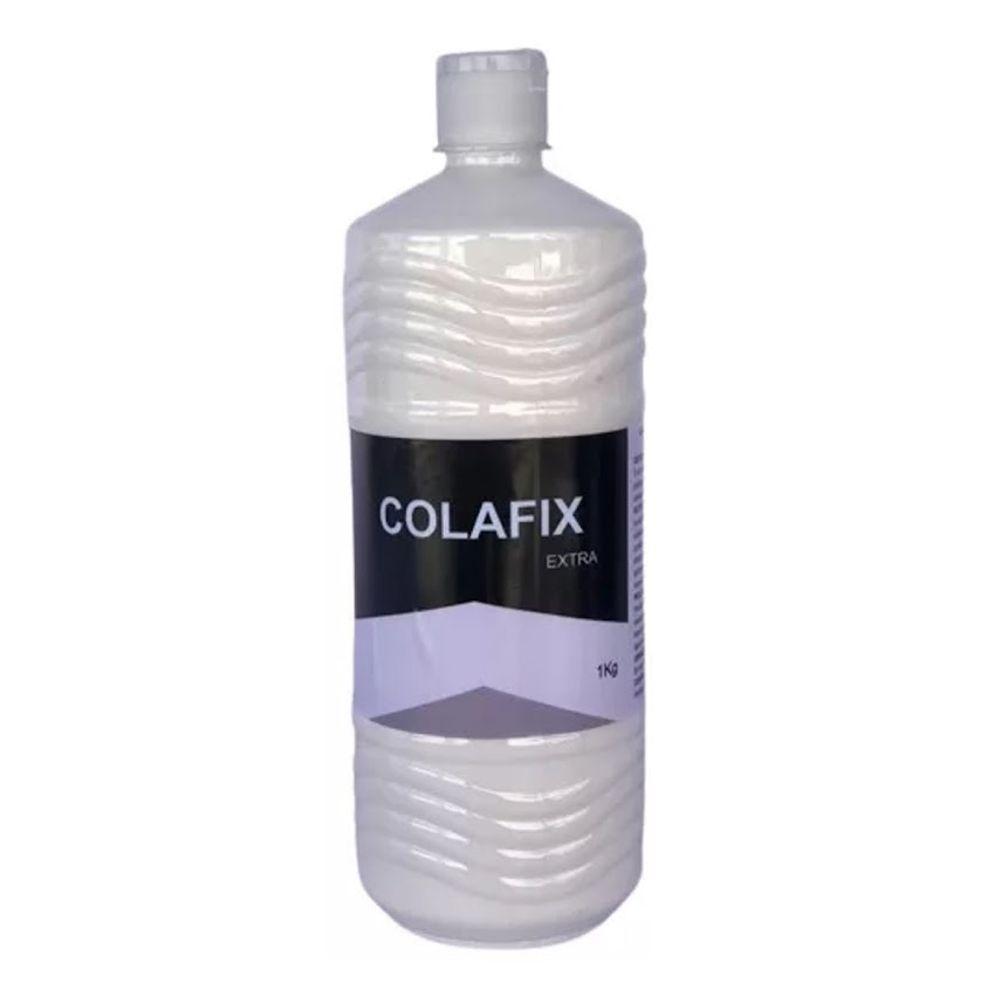 Cola Pva Branca Extra Colafix 1200 Para Papelão Madeira 1kg - 1