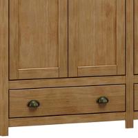 Guarda Roupa Casal 12 Portas Com Espelho E Maleiro Mazzaro F06 Freijó - Lyam Decor - 3