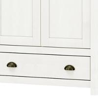 Guarda Roupa Casal 12 Portas Com Espelho E Maleiro Mazzaro F06 Branco Freijó - Lyam Decor - 6