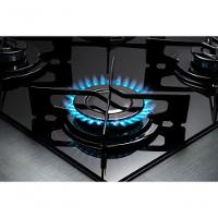 Fogão Cooktop Fischer 4 Queimadores Fit Line Gás Mesa Vidro 26342-57175 Preto Bivolt - 3