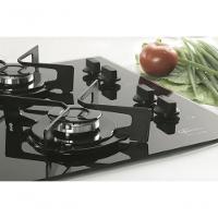 Fogão Cooktop Fischer 4 Queimadores Fit Line Gás Mesa Vidro 26342-57175 Preto Bivolt - 6