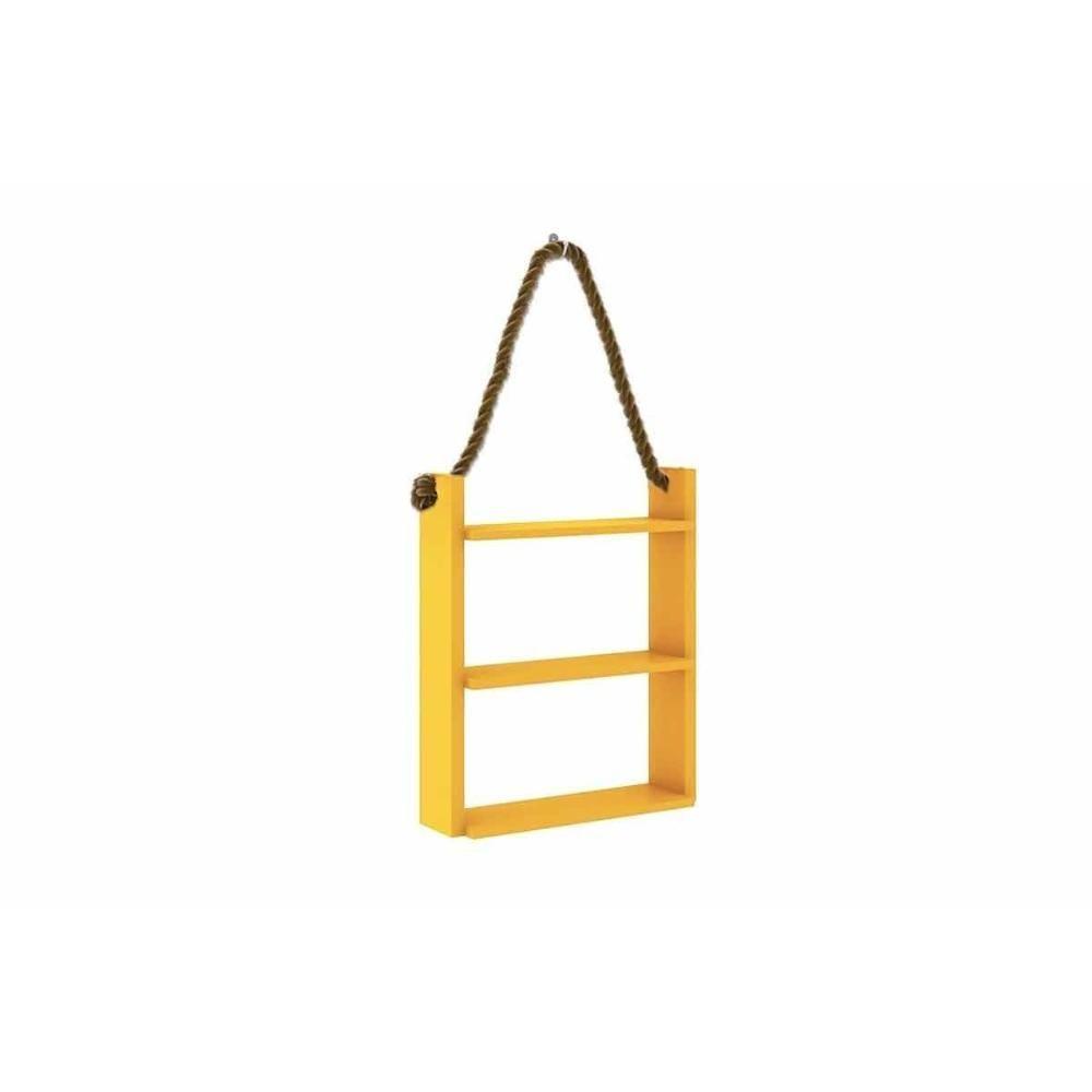 Prateleira Decorativa Sala Estar Am 3119 Rustico - Movelbento - 7