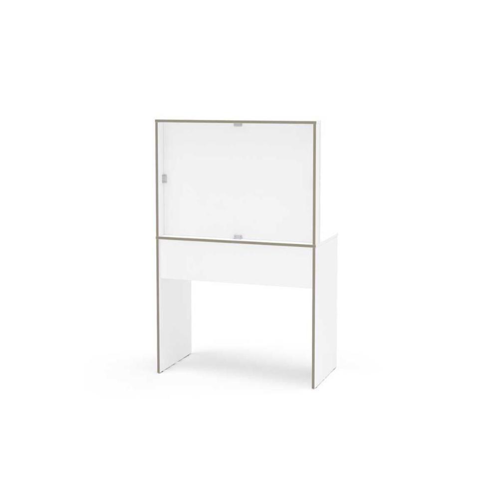 Penteadeira Infantil Virginia C- Espelho E 1 Gaveta Branco - Politorno - 5