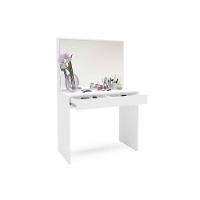 Penteadeira Infantil Virginia C- Espelho E 1 Gaveta Branco - Politorno - 1