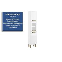 Paneleiro De Cozinha Bella C- 3 Portas (1 C- Vidro) 40cm Grafite - Bertolini - 2