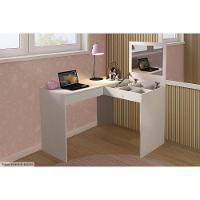 Penteadeira Pe-2020 C- 1 Gaveta E 1 Espelho Branco - Tecno Mobili - 5