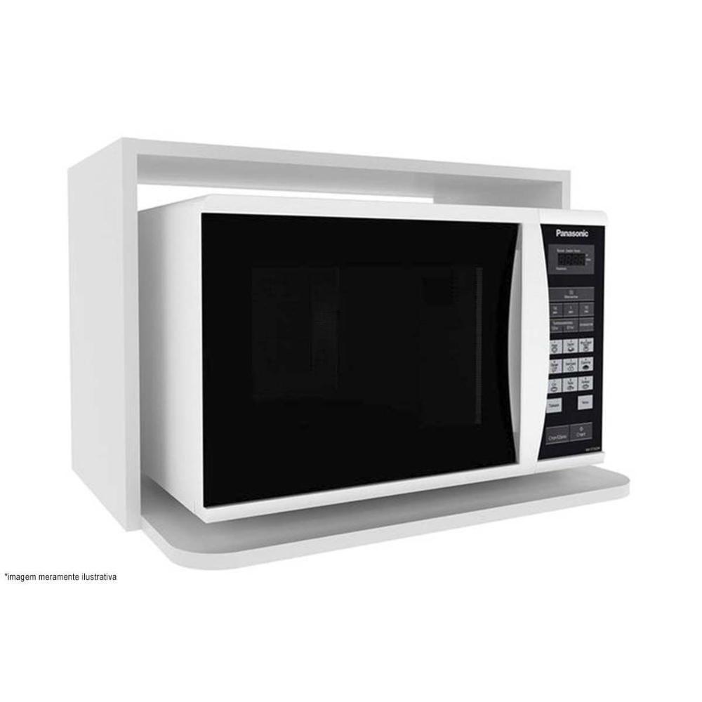 Nicho P- Cozinha Cz-3319 Suporte P- Microondas Branco - Tecno Mobili - 4