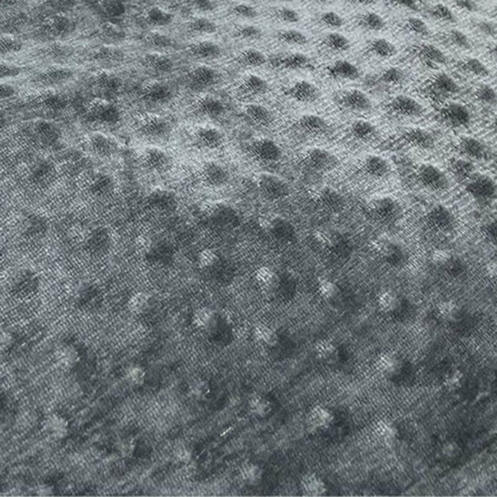 Manta Cobertor Microfibra Phoa Queen - Cinza - 100% Poliéster - 2