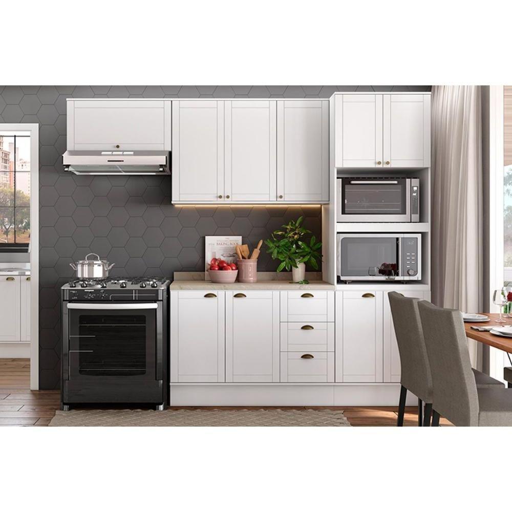 Torre Quente De Cozinha Paneleiro Bella 2616 C- 2 Fornos 4 Portas 70cm Branco - Carraro - 4