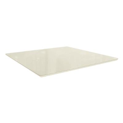 Tampo para Mesa de Jantar Vidro Ta65 em MDP 135cm Off White Kappesberg