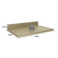 Tampo P- Balcão Cozinha Cz-3327 80cm Carvalho - Tecno Mobili - 2