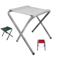Banqueta Banco Banquinho Cadeira Dobravel Assento Portatil Para Camping Praia Pesca - 1