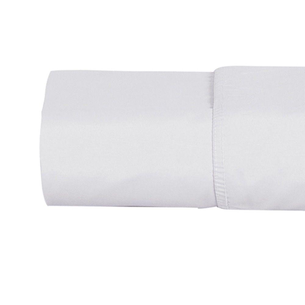 Lençol Premier Avulso Com Elástico Queen Hipercal 500 Fios 100% Poliéster - Branco - 2