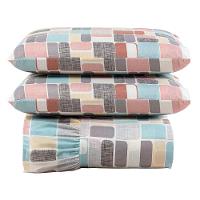 Kit Cobre Leito Colcha Bella Casal 3 Peças 400 Fios Estampado Com Babado - Positano 1 - 100% Poliéster - 1