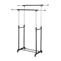 Arara Dupla Ferro, Aco Inox E Plastico Pp 140 Cm X 42 Cm X 1 - 1