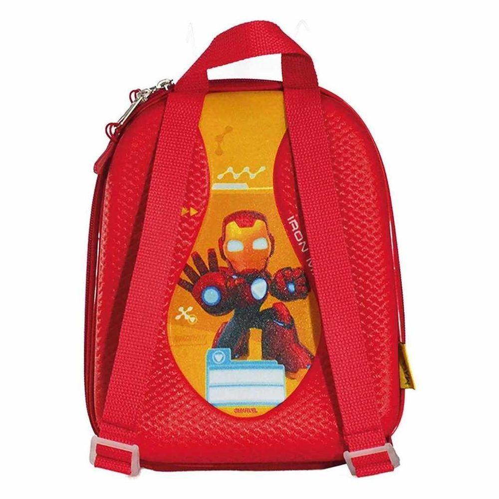 Mochila Escolar Infantil Homem De Ferro Tamanho P - 2
