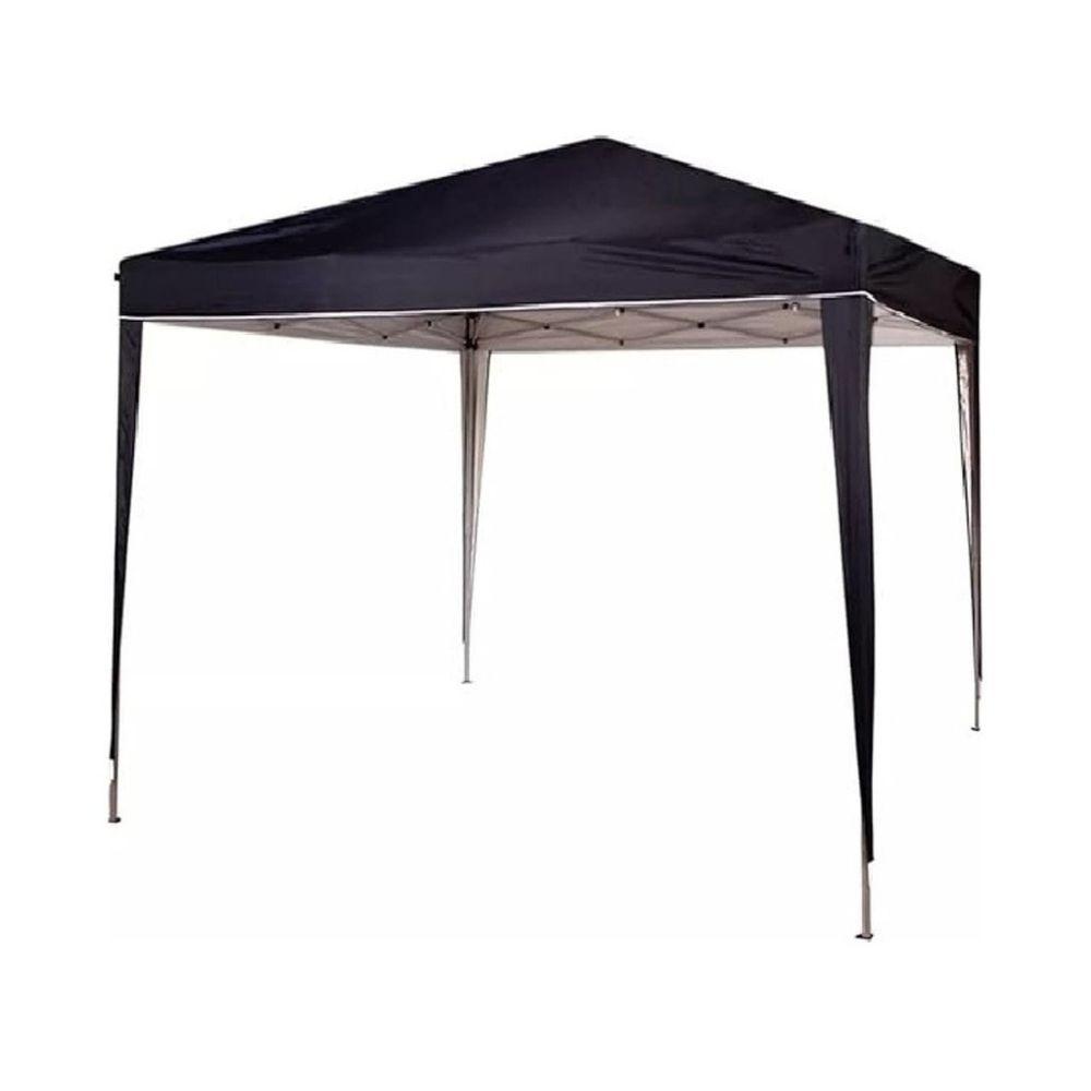 Tenda Gazebo Dobrável Reforçada Praia Camping Feira 2m X 2m Preto - 1