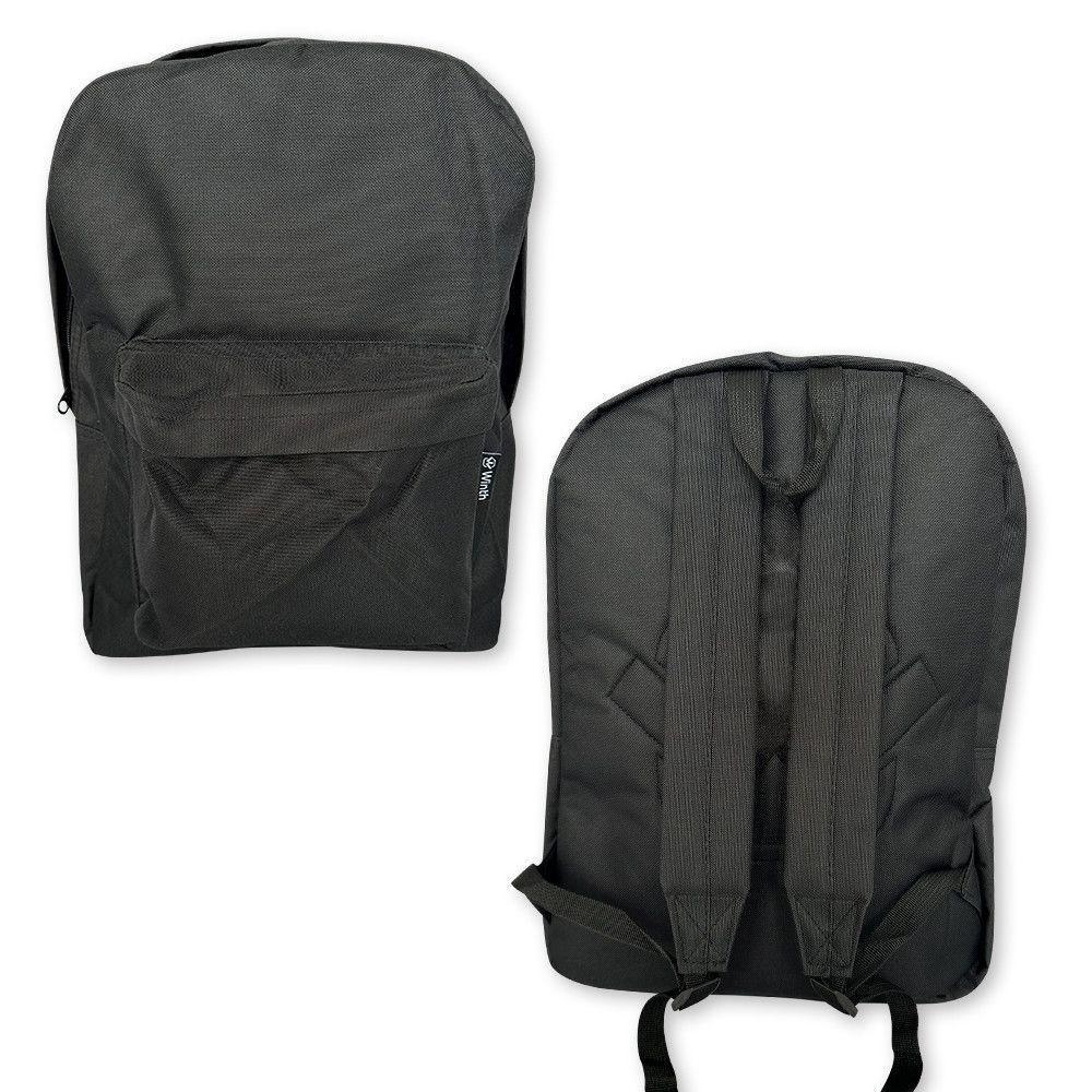 Mochila Escolar Preta All Black - 2
