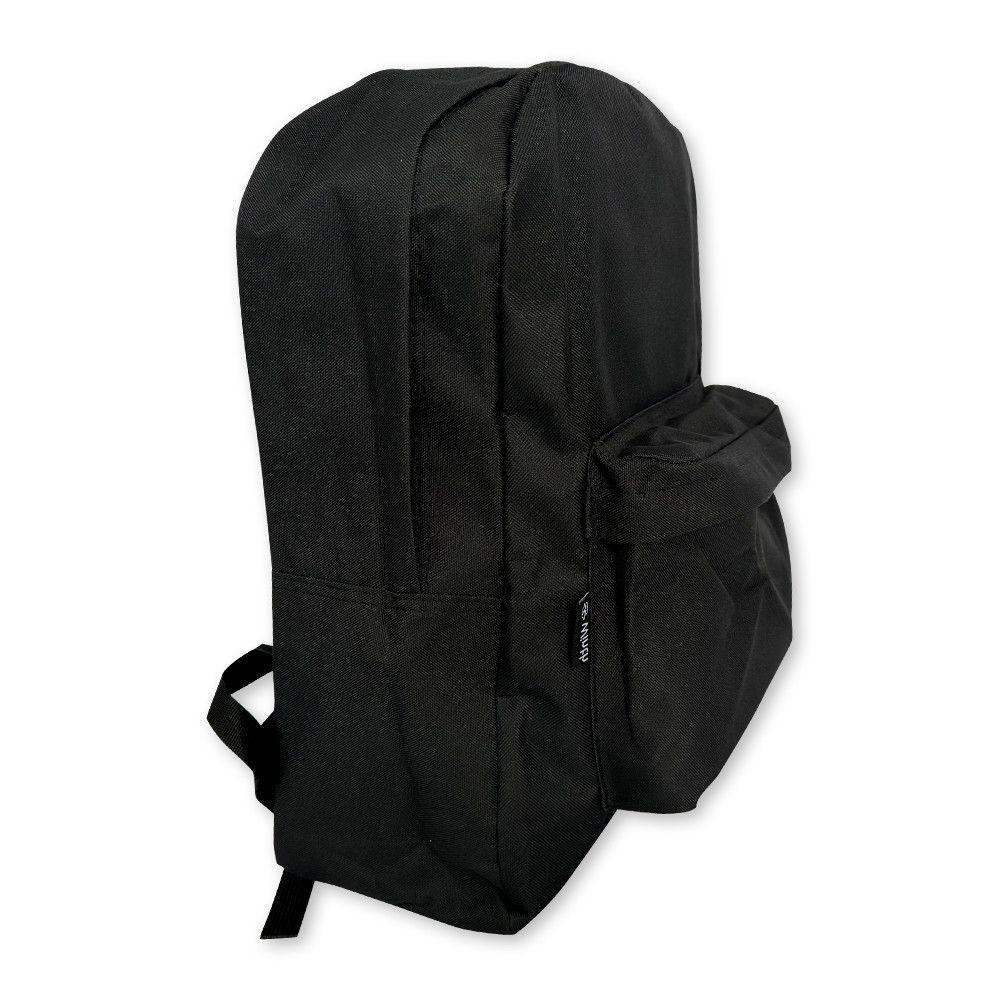 Mochila Escolar Preta All Black - 3