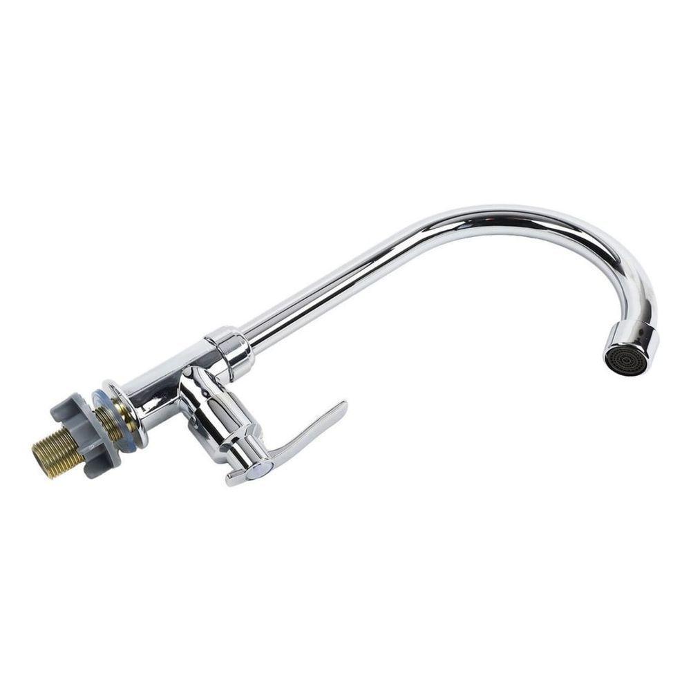 Torneira De Pia De Cozinha De Mesa, Banheiro Pvc Cromado 1/4 - 2