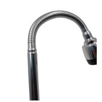 Torneira Gourmet Flexível De Parede Com Ducha Cromado Inox Rotação De 360° Cozinha Lavanderia - 2