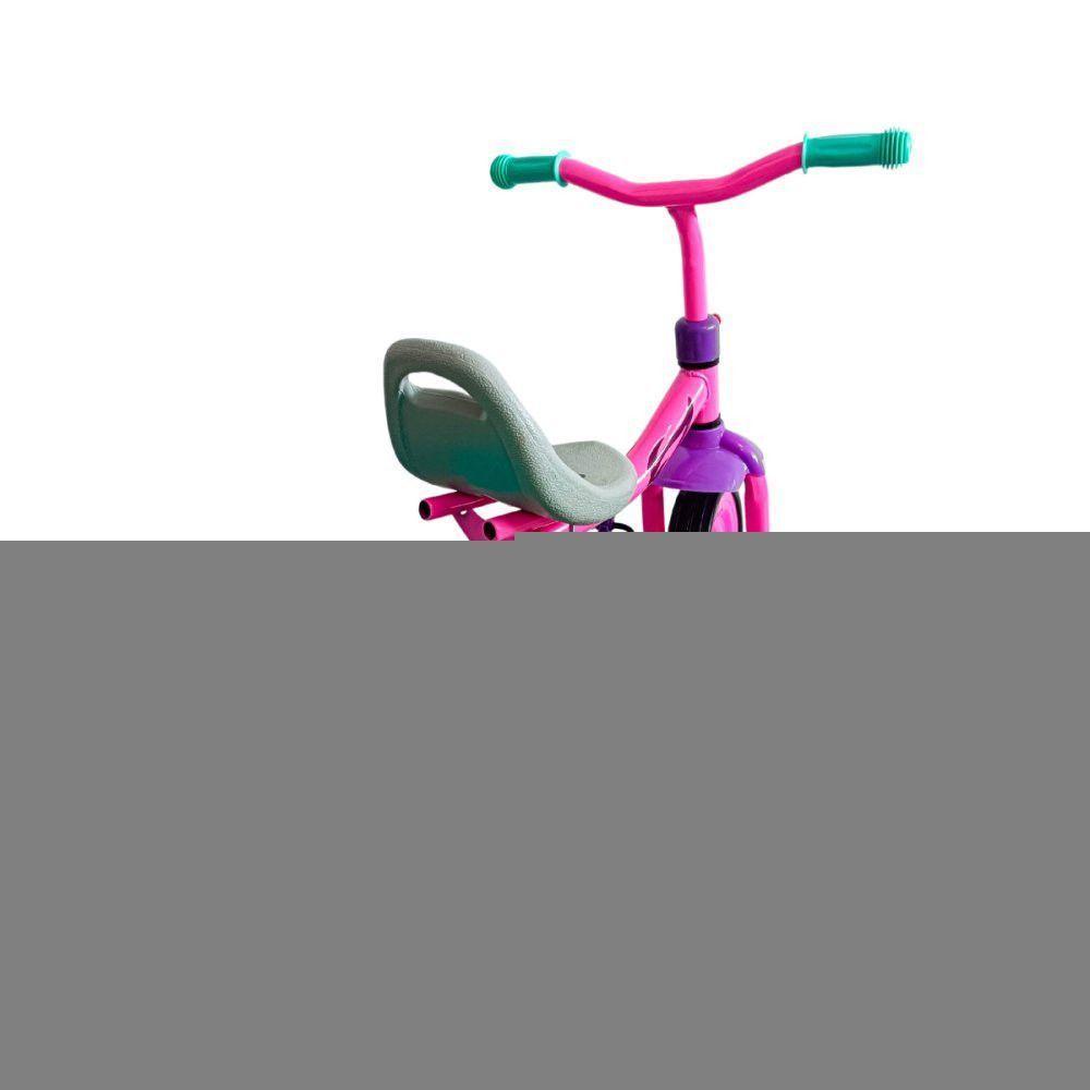 Triciclo Infantil Com Pedais Até 30kg - Rosa - 3