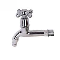 Torneira Longa Pia Tanque Banheiro Pvc Cromada 1/2'' - 1