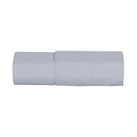 Lençol Premier Avulso Com Elástico Casal Hipercal 500 Fios 100% Poliéster - Cinza - 1